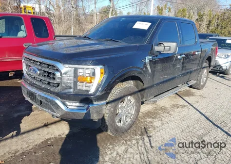 2022 Ford F-150 Xlt from USA, damaged, VIN 1FTEW1EP0NKD30586